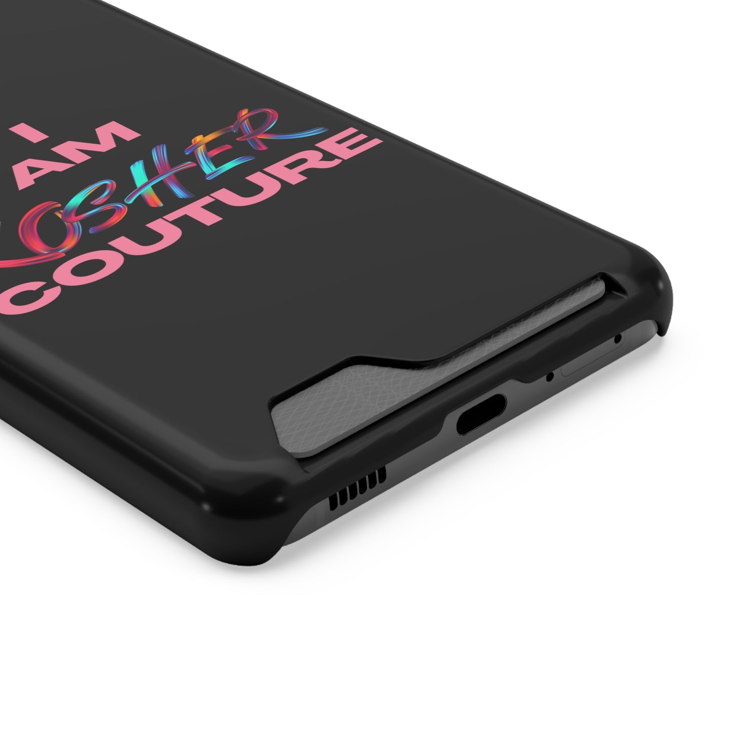 I Am Kosher Couture Phone Case with Card Holder