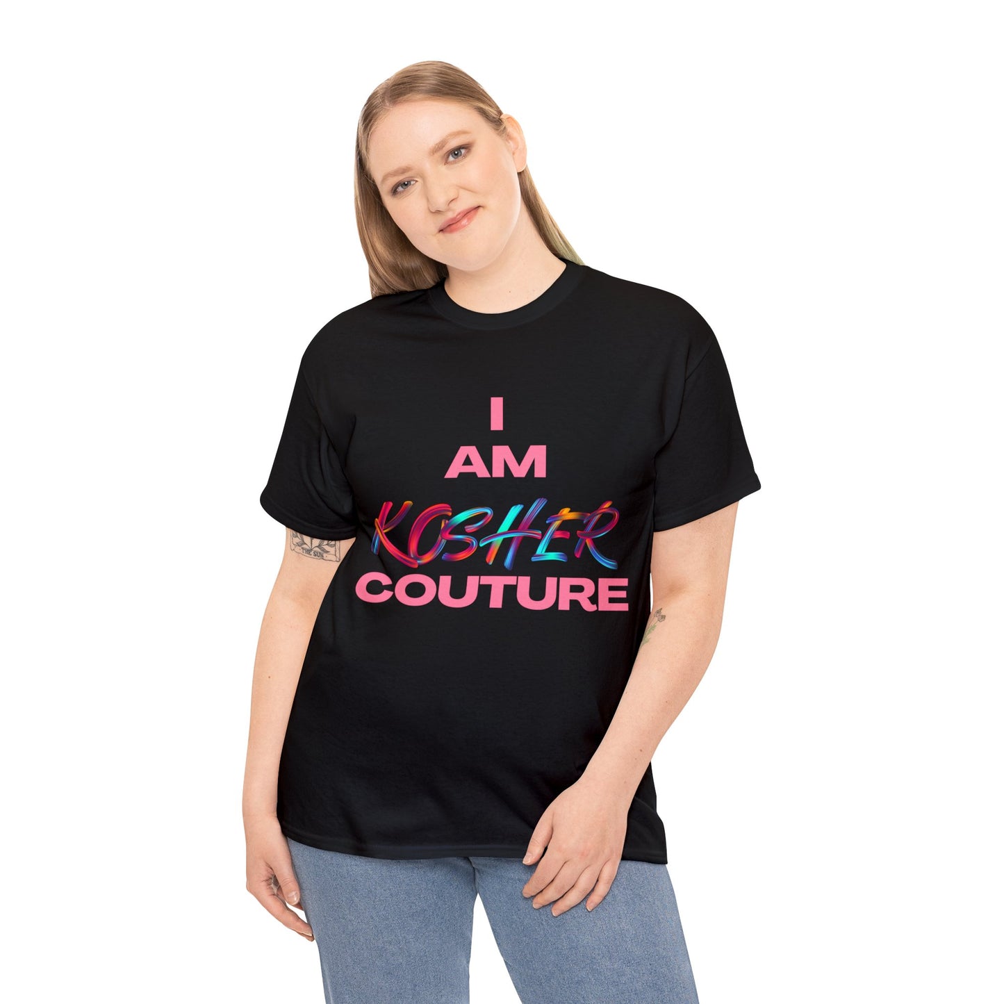 I Am Kosher Couture T-Shirt - Bold Identity, Timeless Style