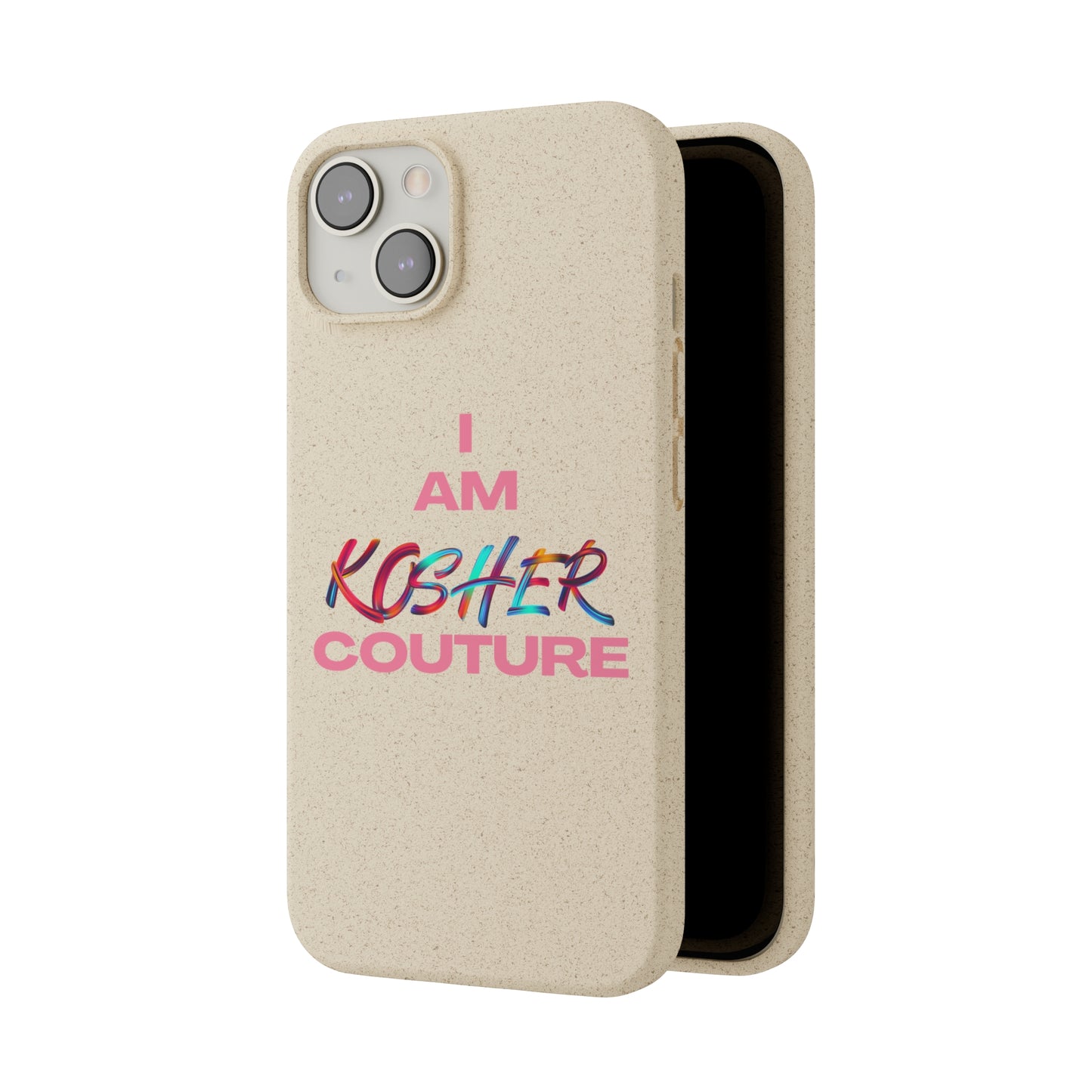 "I Am Kosher Couture" Biodegradable Phone Case