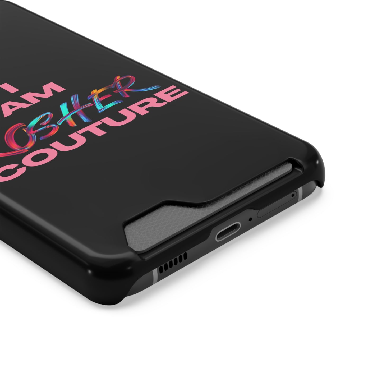 I Am Kosher Couture Phone Case with Card Holder
