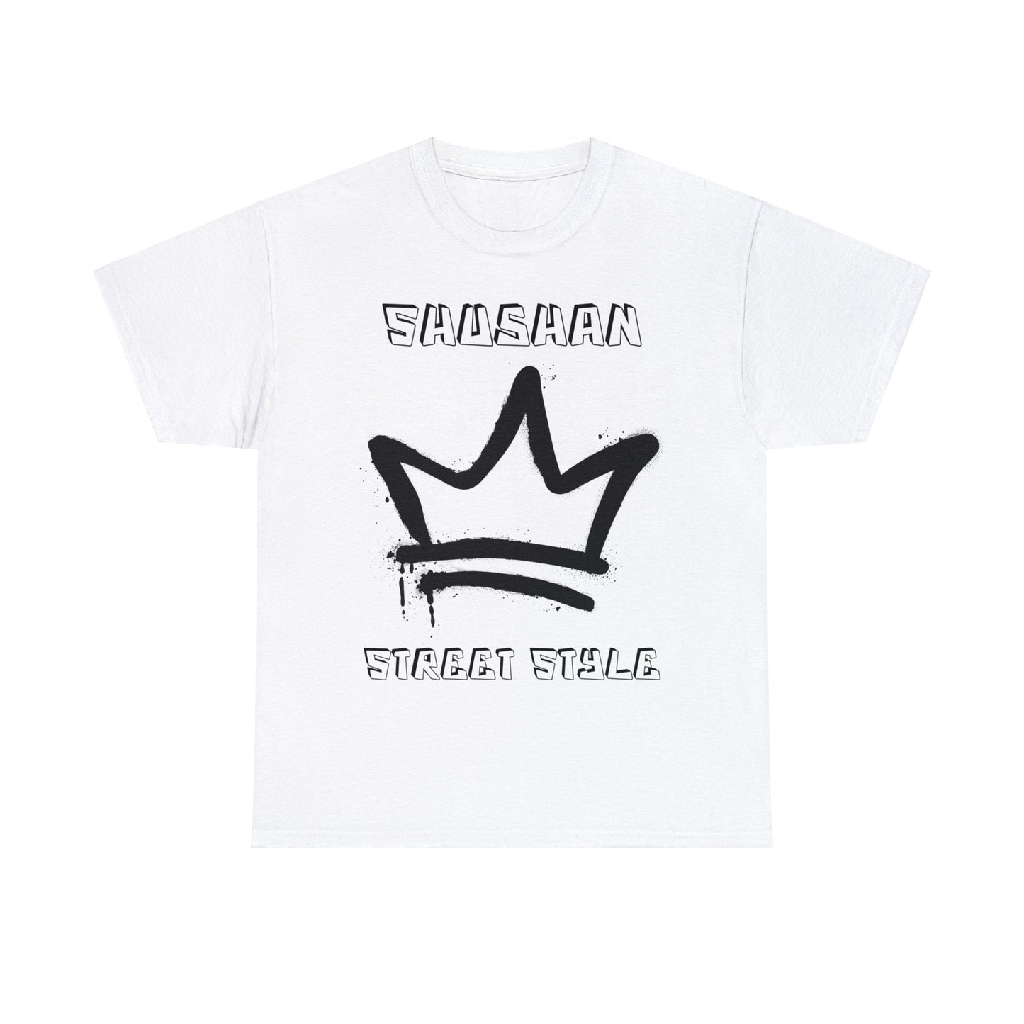 Shushan Swagger: Graffiti Crown Purim Tee
