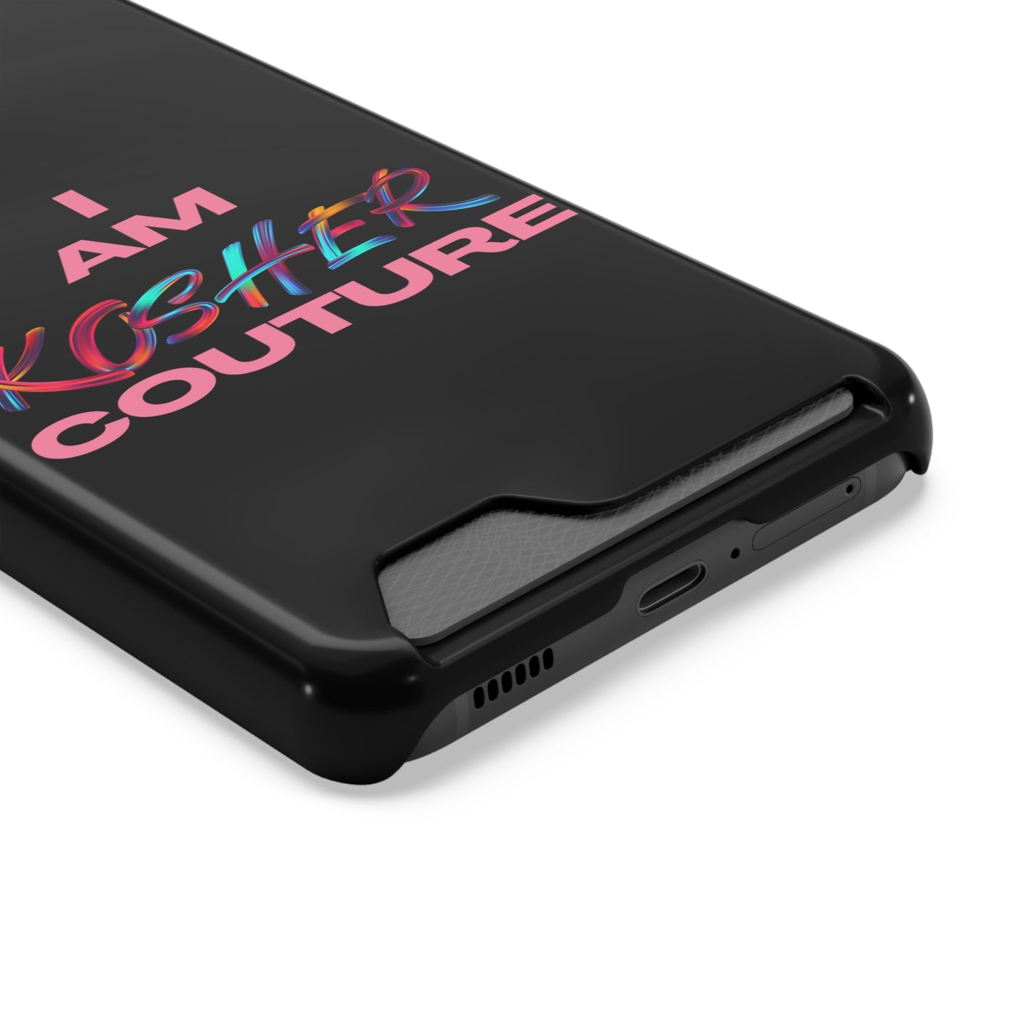 I Am Kosher Couture Phone Case with Card Holder