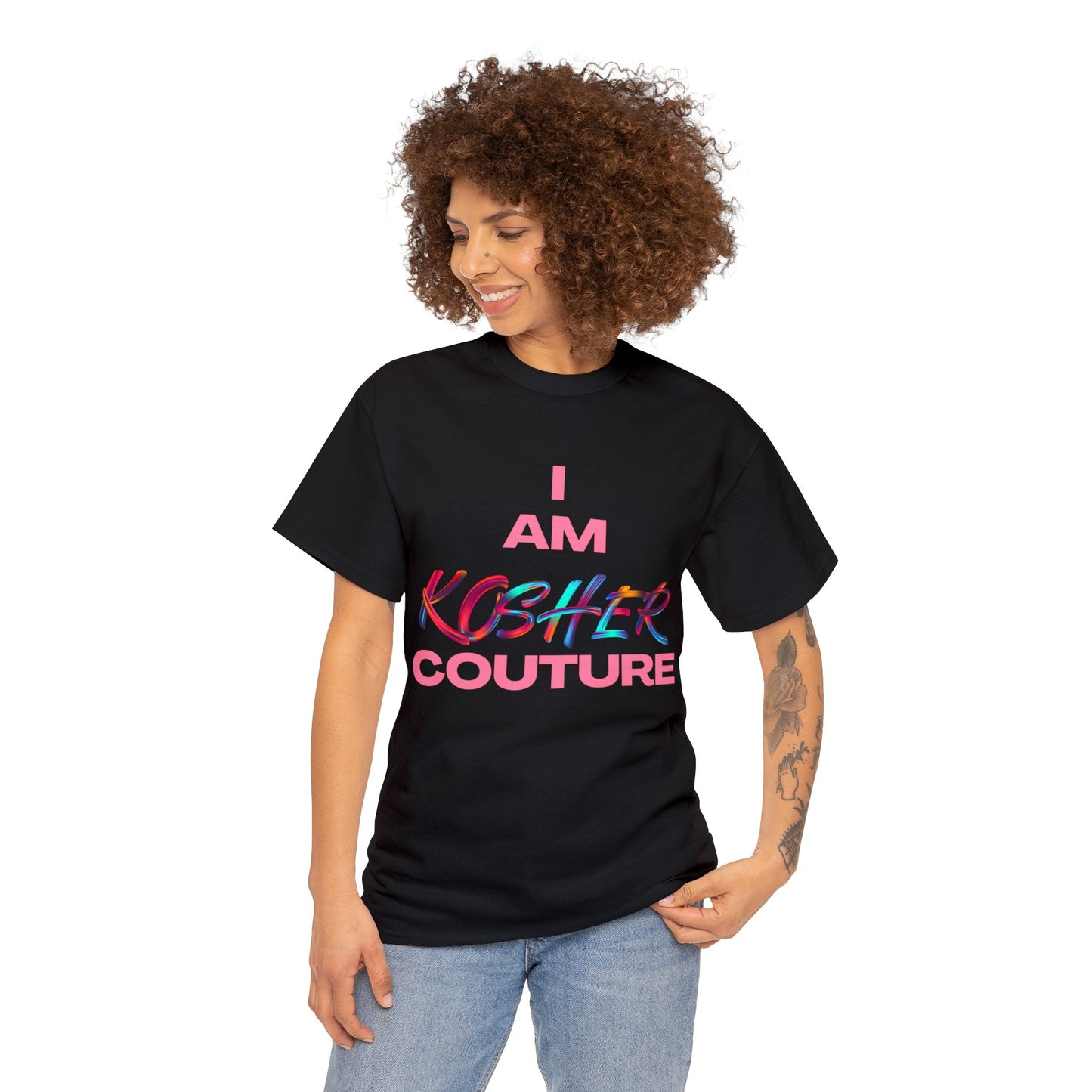 I Am Kosher Couture T-Shirt - Bold Identity, Timeless Style
