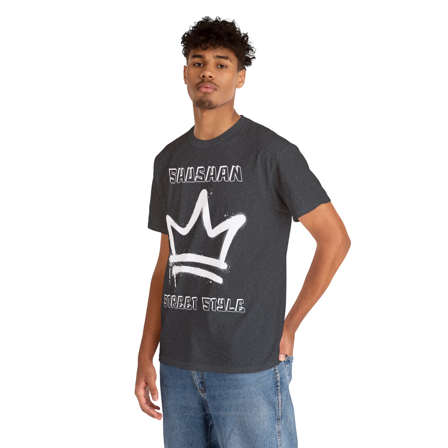 Shushan Swagger: Graffiti Crown Purim Tee