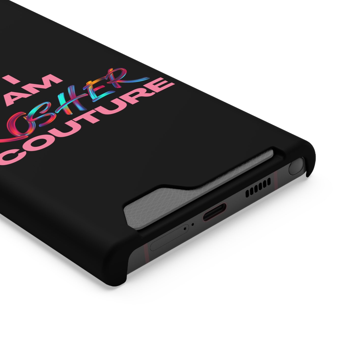 I Am Kosher Couture Phone Case with Card Holder