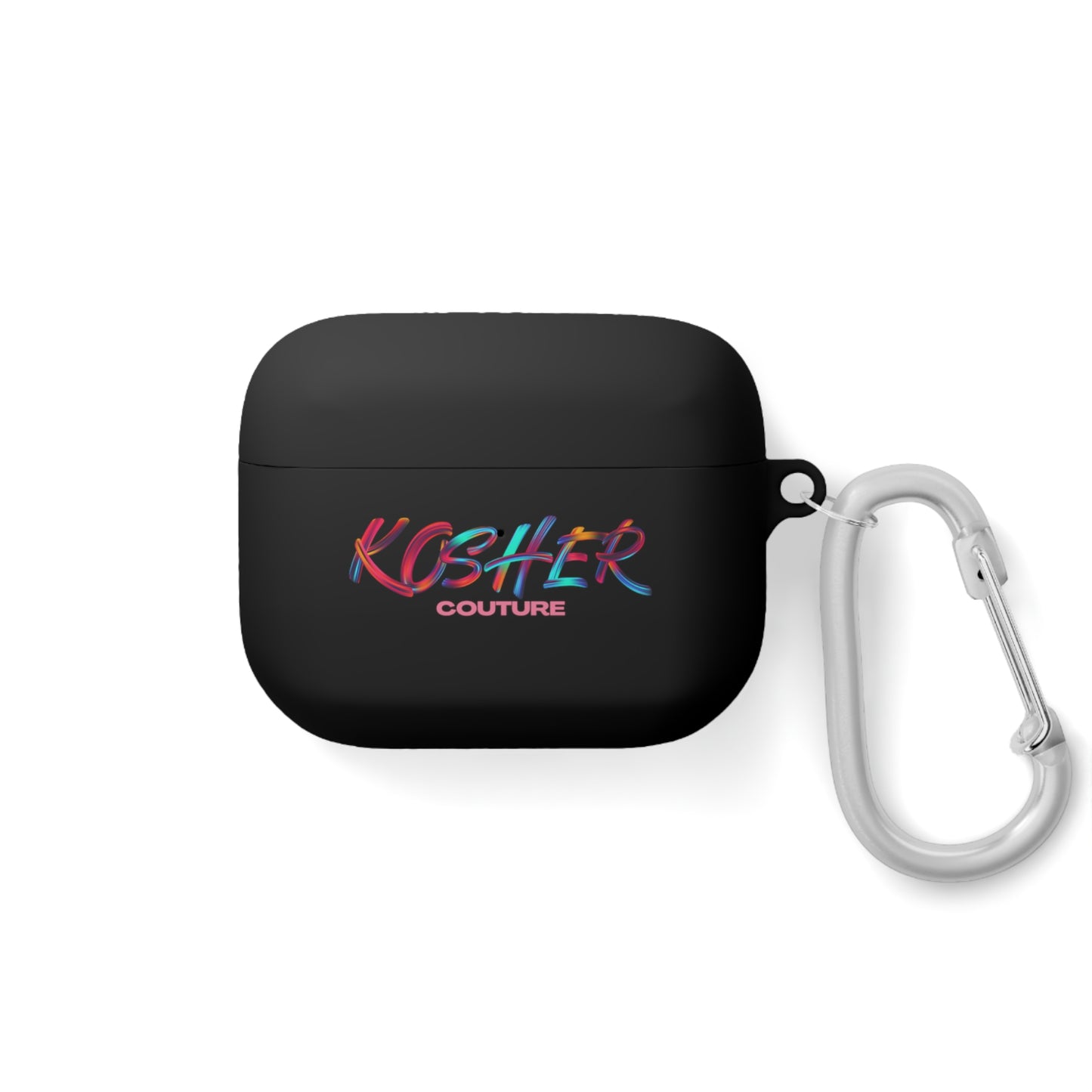 Kosher Couture AirPods® Armor - Stylish & Durable Case with Carabiner