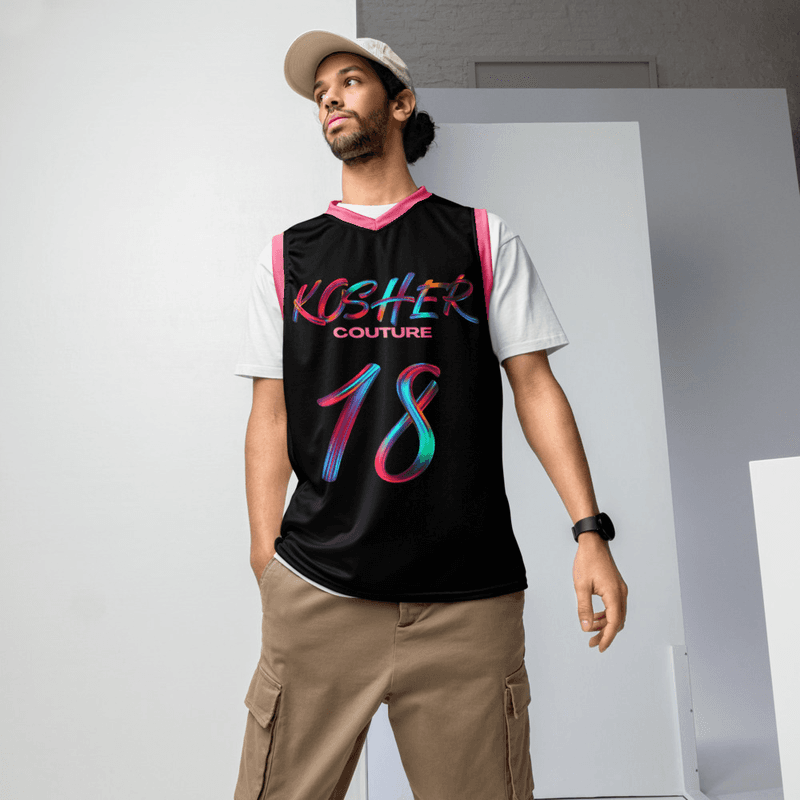 Kosher Couture Recycled Basketball Jersey