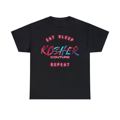 Eat Sleep Kosher Couture Repeat T-Shirt