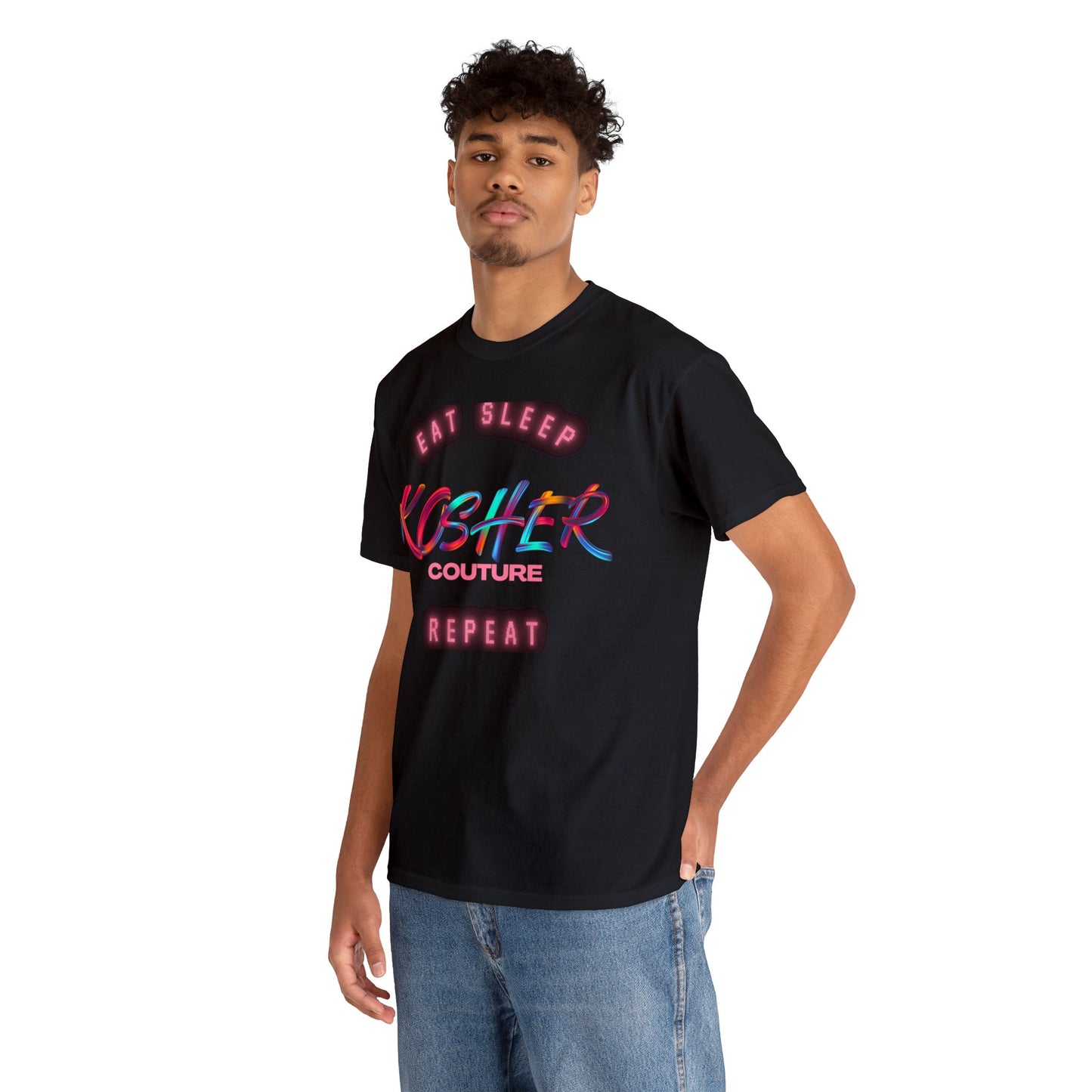 Eat Sleep Kosher Couture Repeat T-Shirt