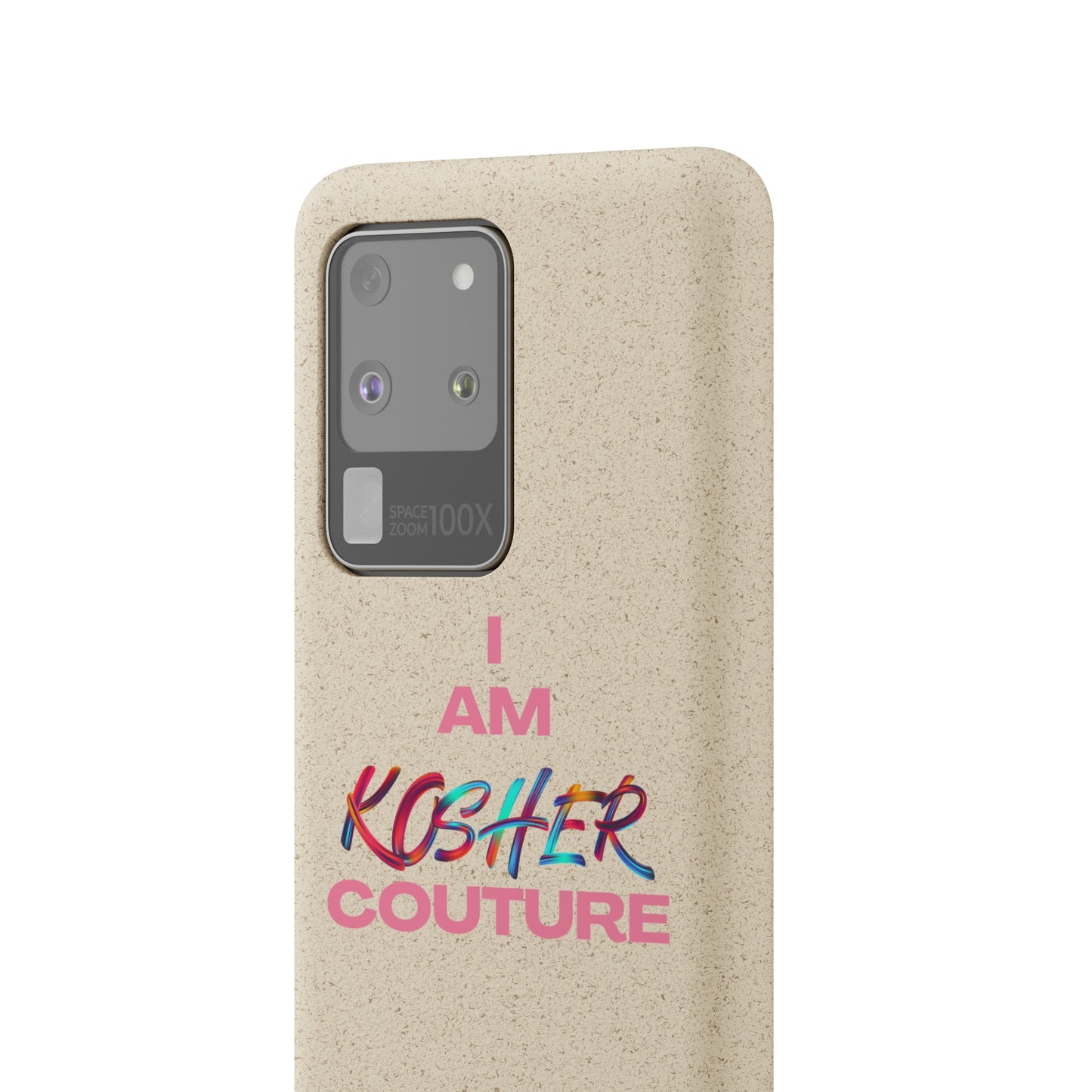 "I Am Kosher Couture" Biodegradable Phone Case