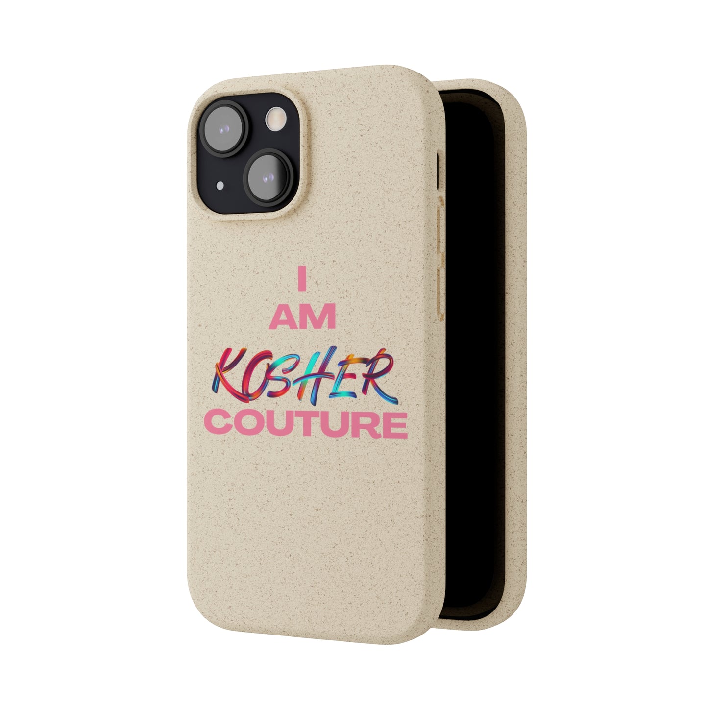 "I Am Kosher Couture" Biodegradable Phone Case