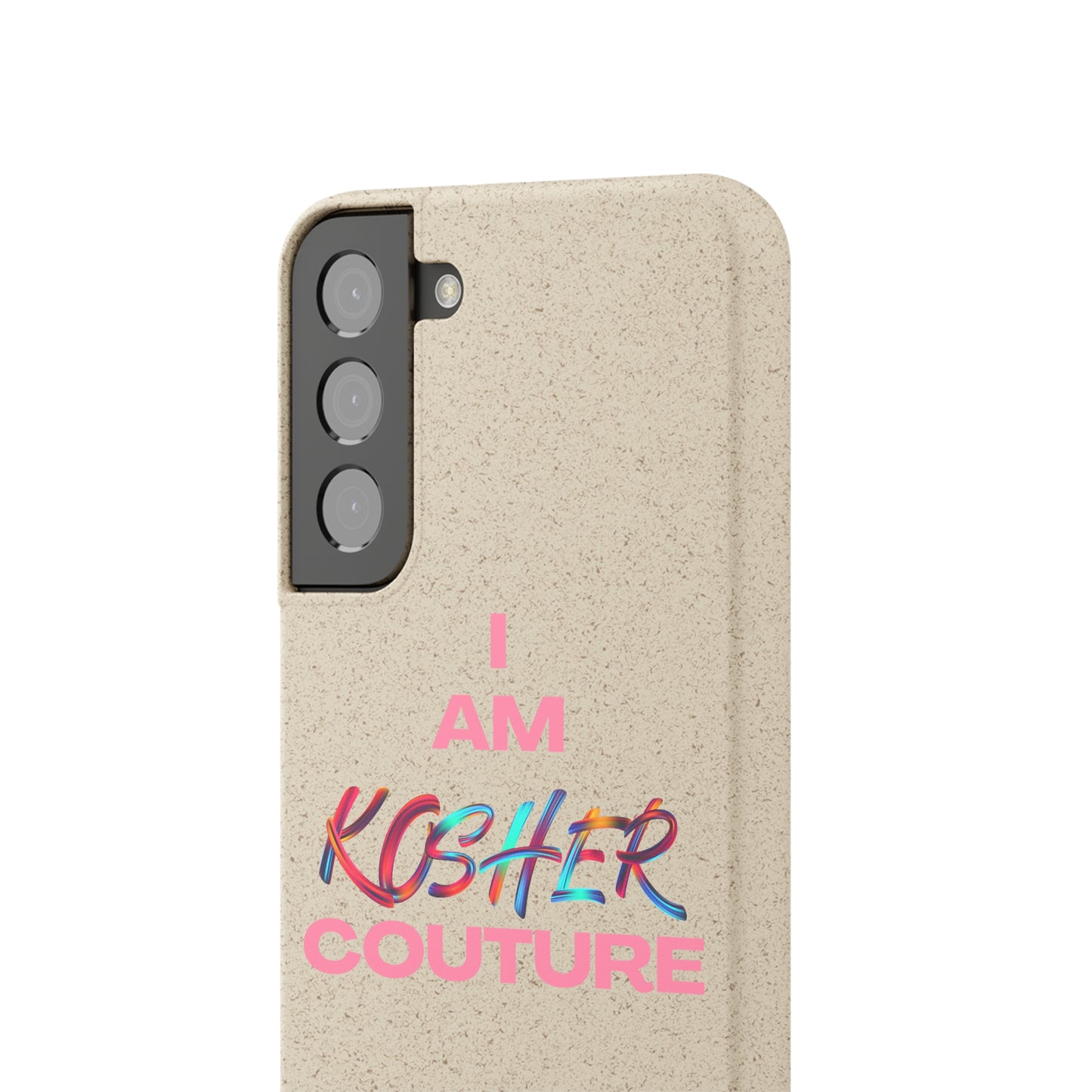 "I Am Kosher Couture" Biodegradable Phone Case