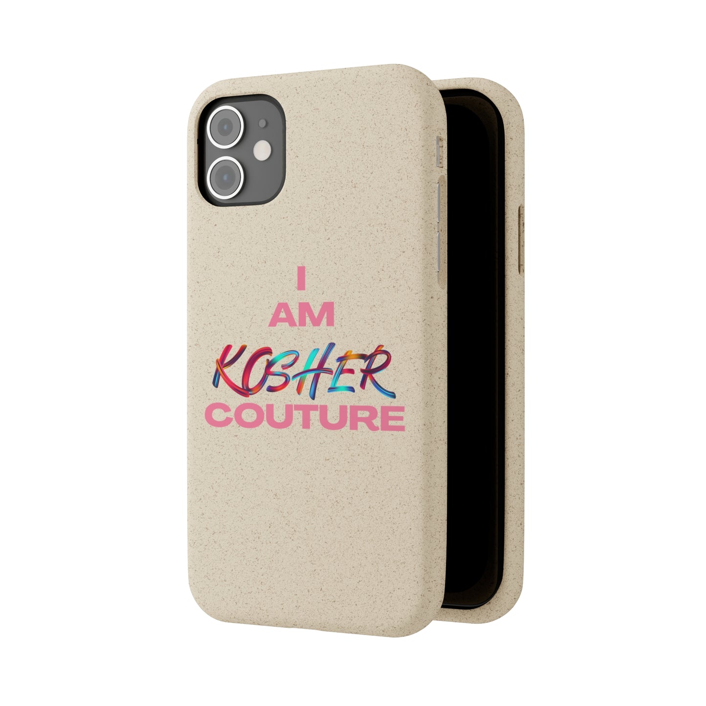 "I Am Kosher Couture" Biodegradable Phone Case
