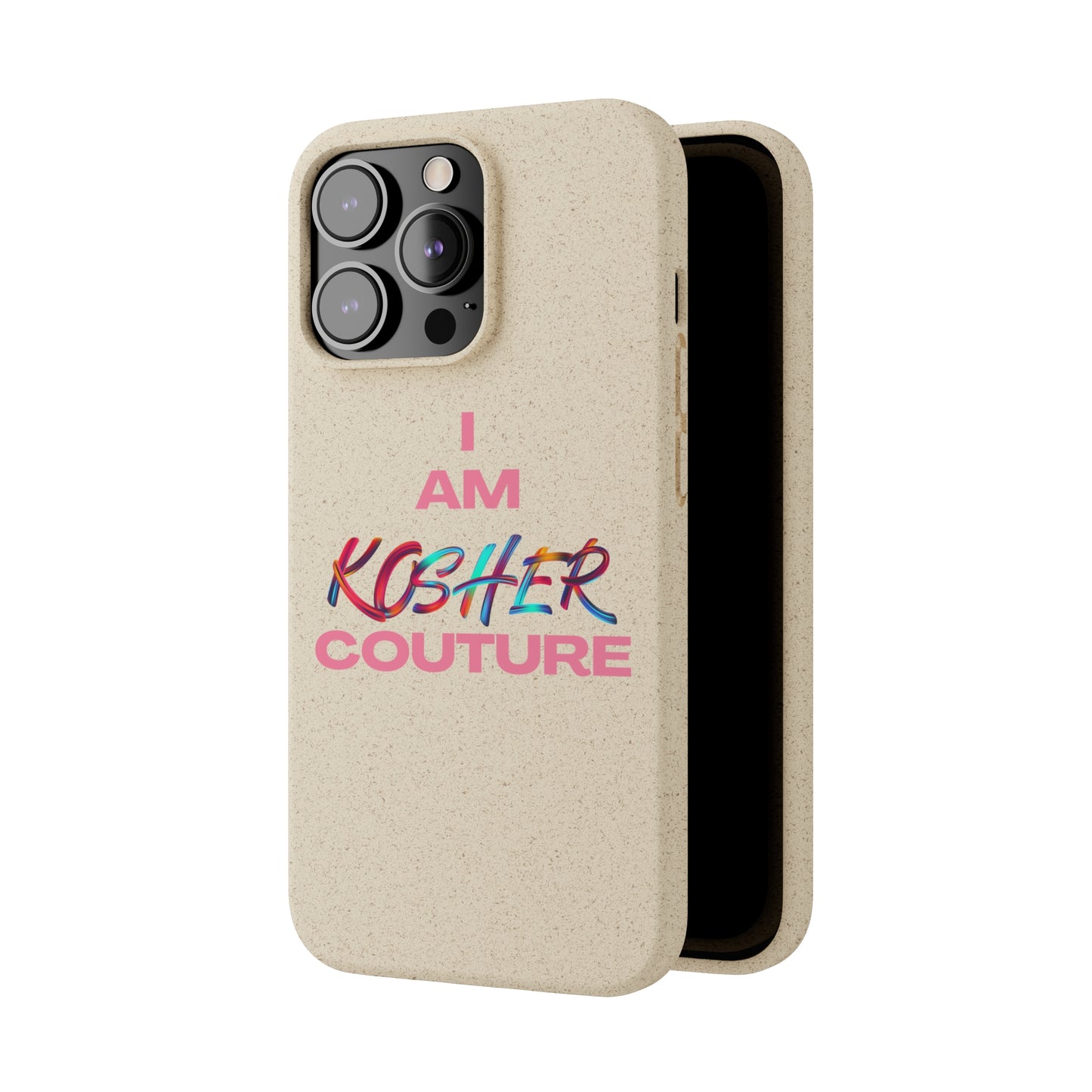 "I Am Kosher Couture" Biodegradable Phone Case