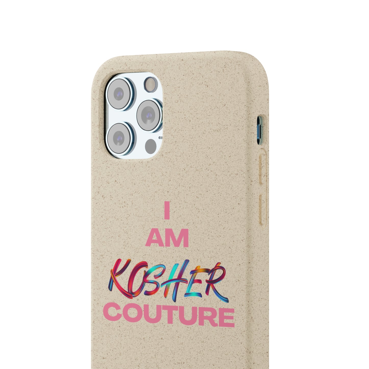"I Am Kosher Couture" Biodegradable Phone Case