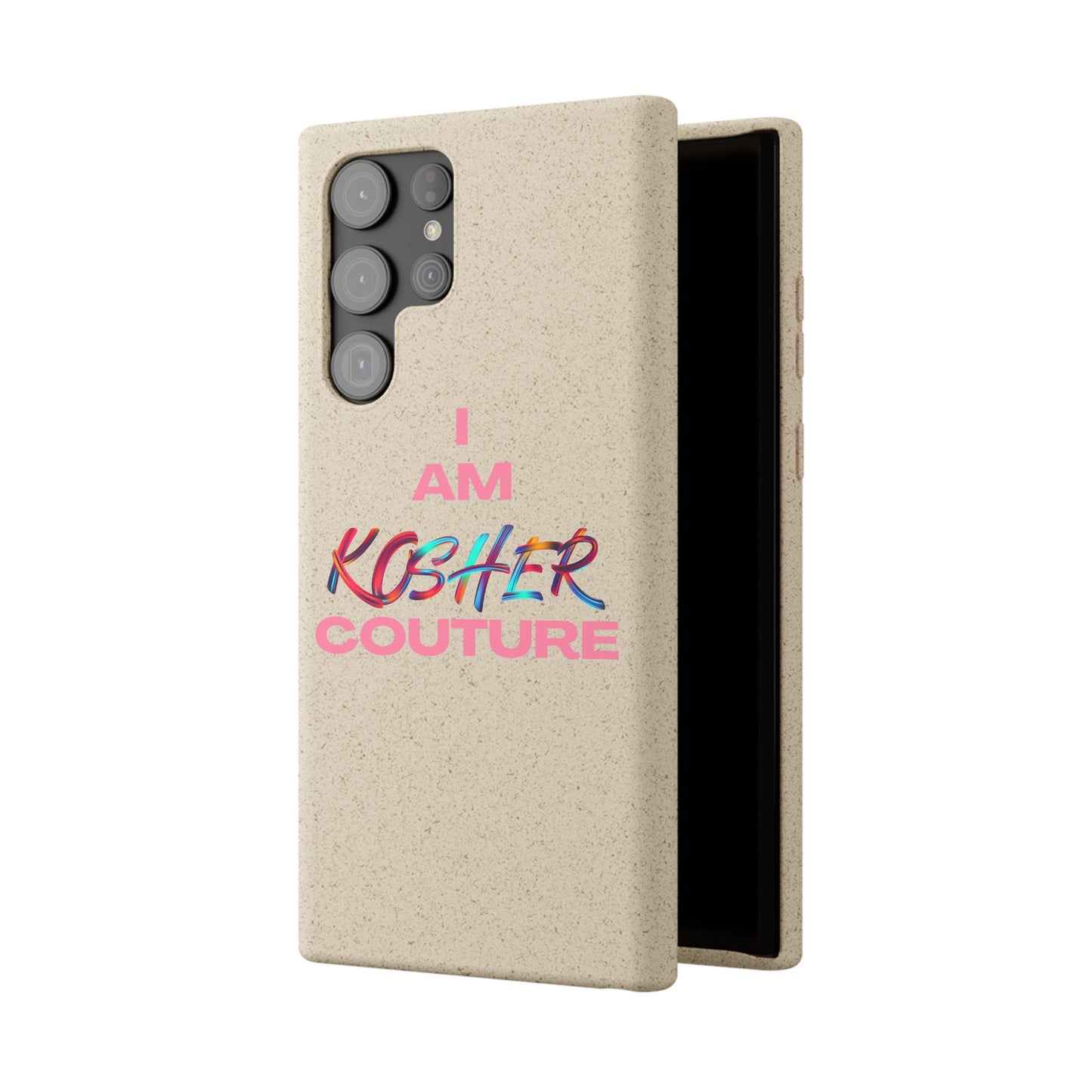 "I Am Kosher Couture" Biodegradable Phone Case