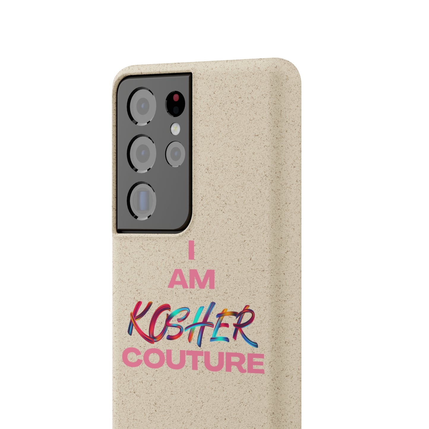 "I Am Kosher Couture" Biodegradable Phone Case