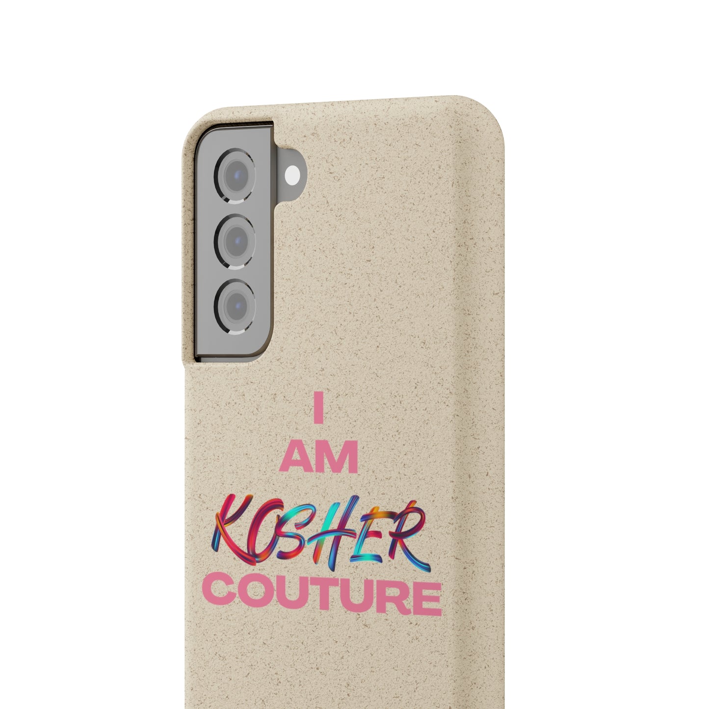 "I Am Kosher Couture" Biodegradable Phone Case