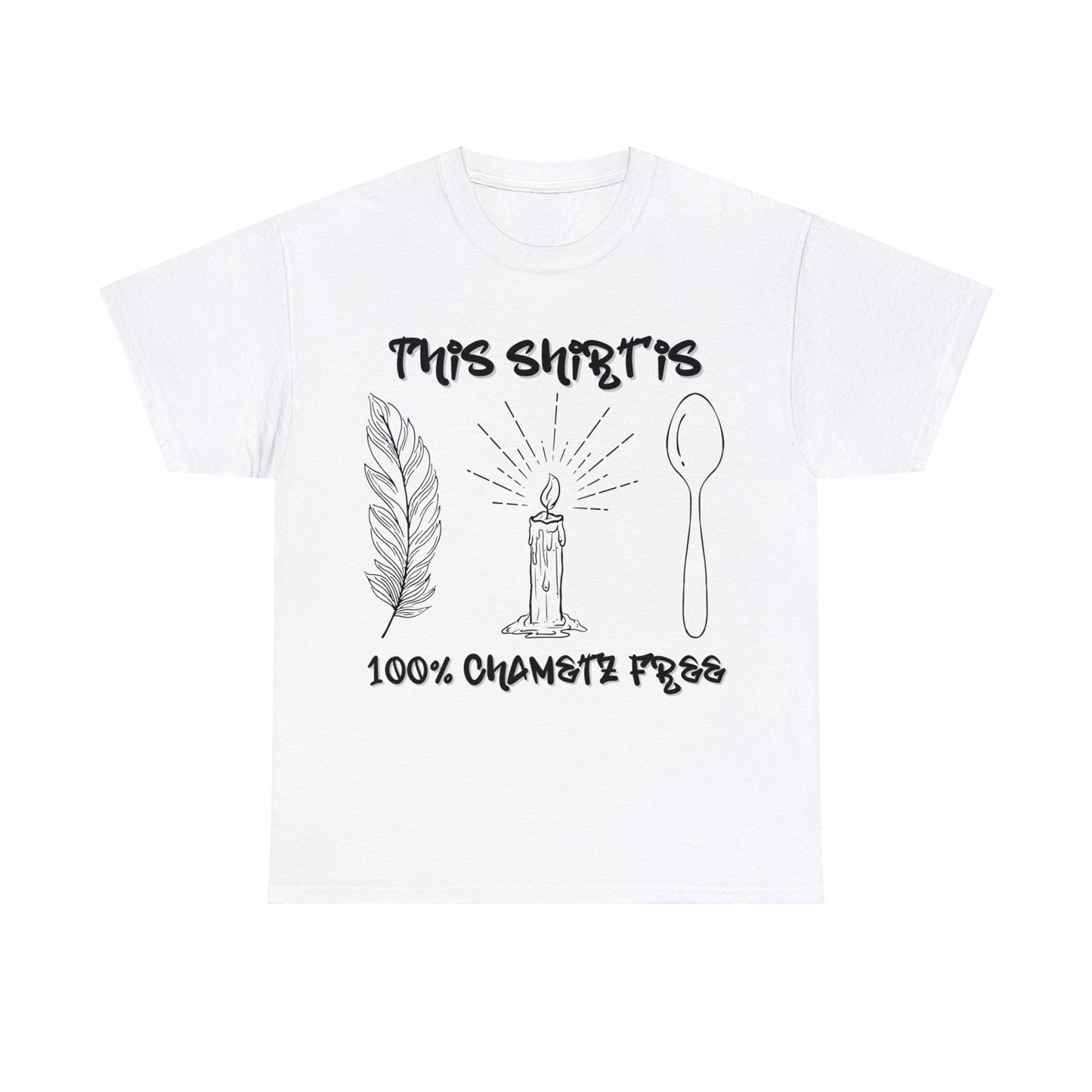Passover Pizzazz: '100% Chametz Free' Celebration Tee
