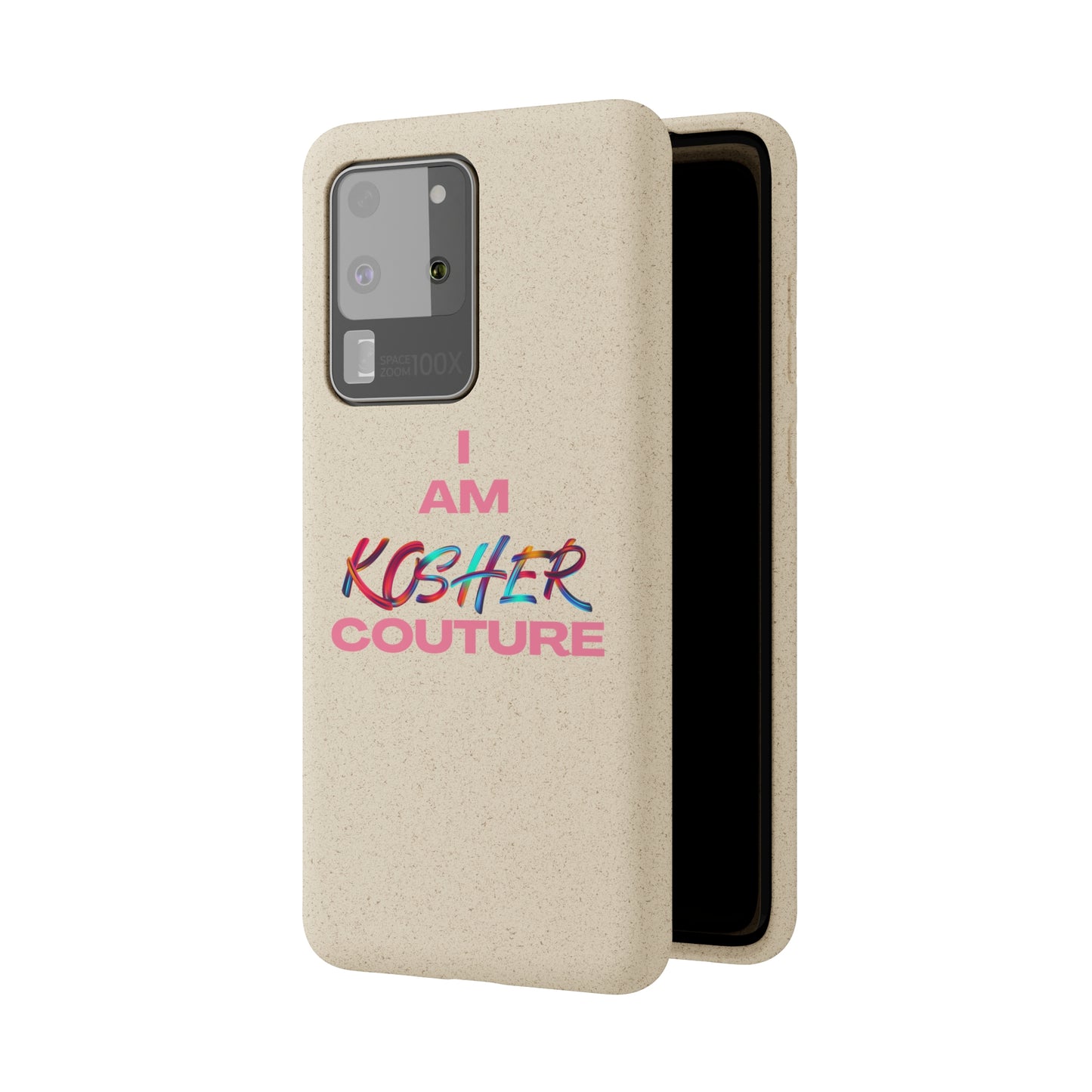 "I Am Kosher Couture" Biodegradable Phone Case