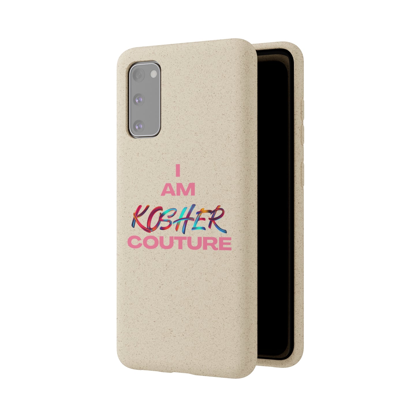 "I Am Kosher Couture" Biodegradable Phone Case