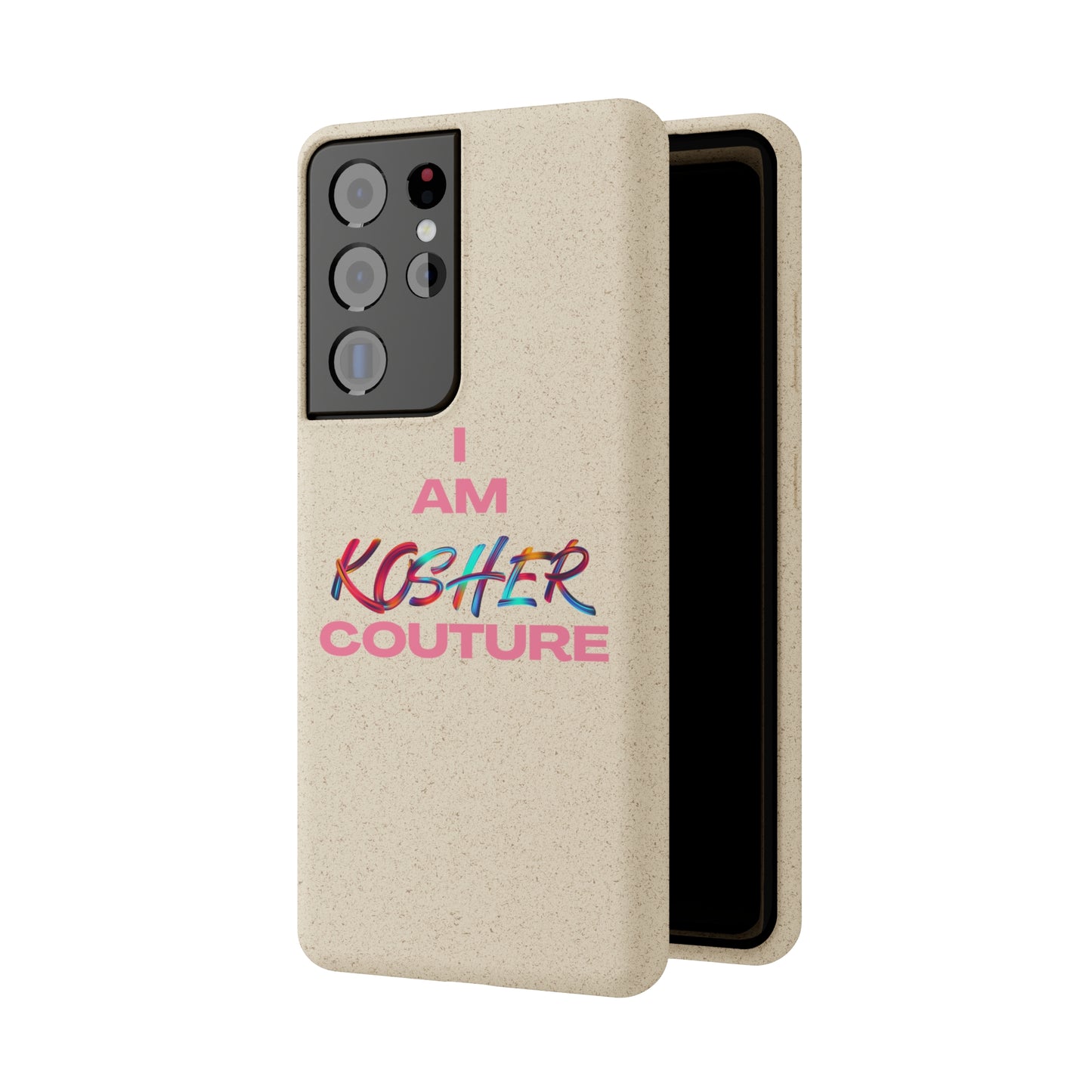 "I Am Kosher Couture" Biodegradable Phone Case