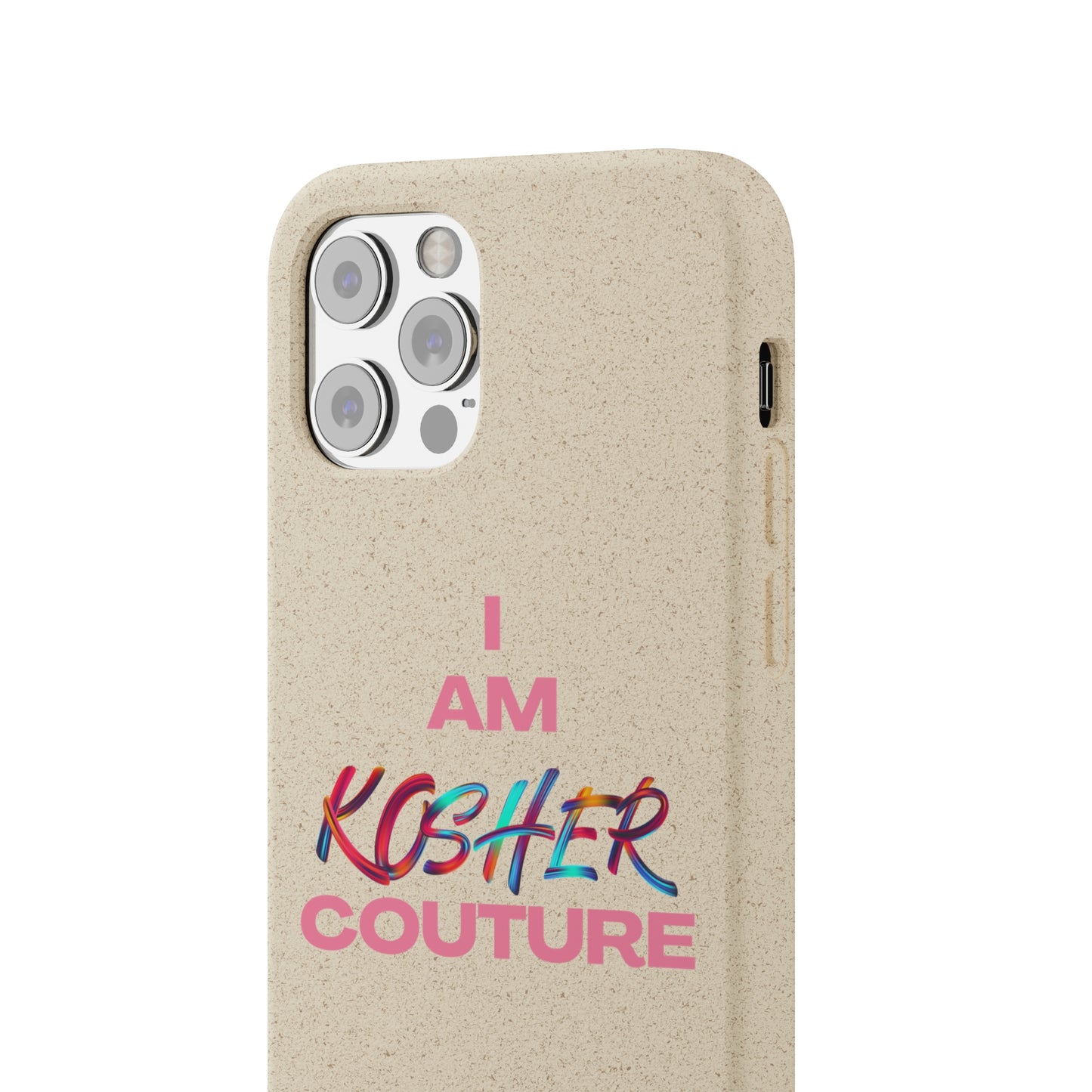 "I Am Kosher Couture" Biodegradable Phone Case