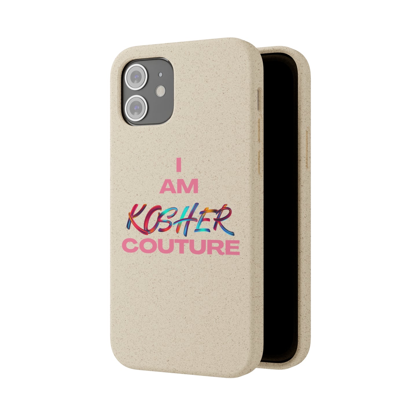 "I Am Kosher Couture" Biodegradable Phone Case