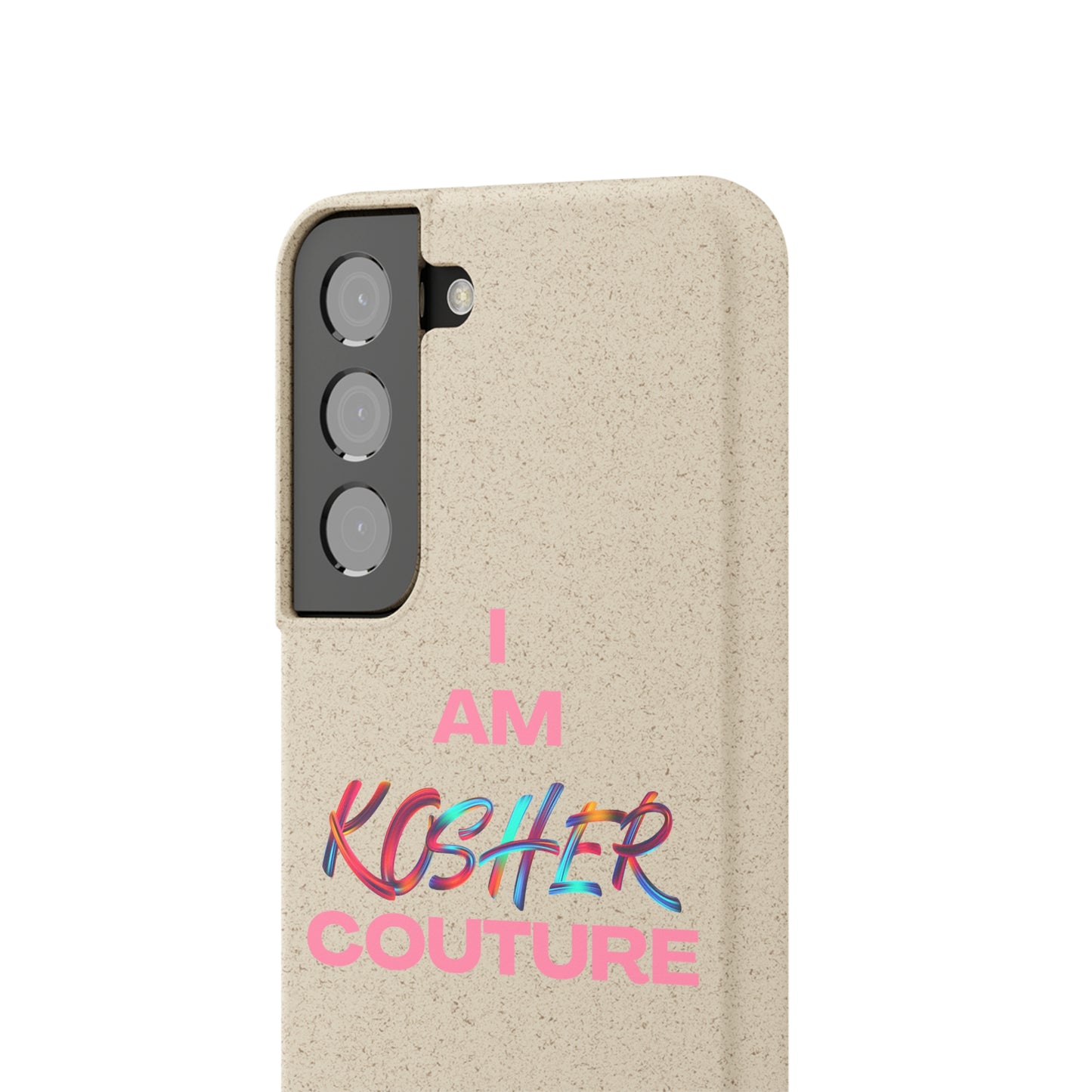 "I Am Kosher Couture" Biodegradable Phone Case