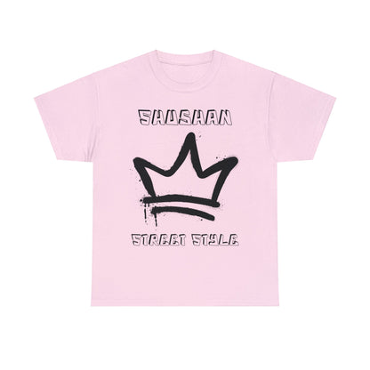 Shushan Swagger: Graffiti Crown Purim Tee