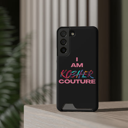 I Am Kosher Couture Phone Case with Card Holder