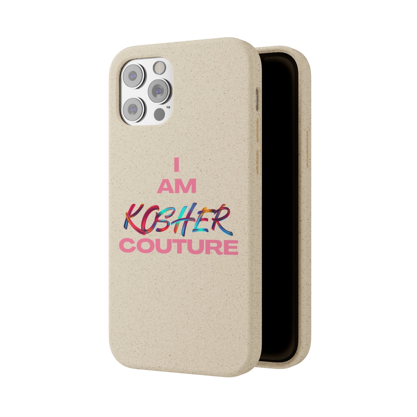"I Am Kosher Couture" Biodegradable Phone Case