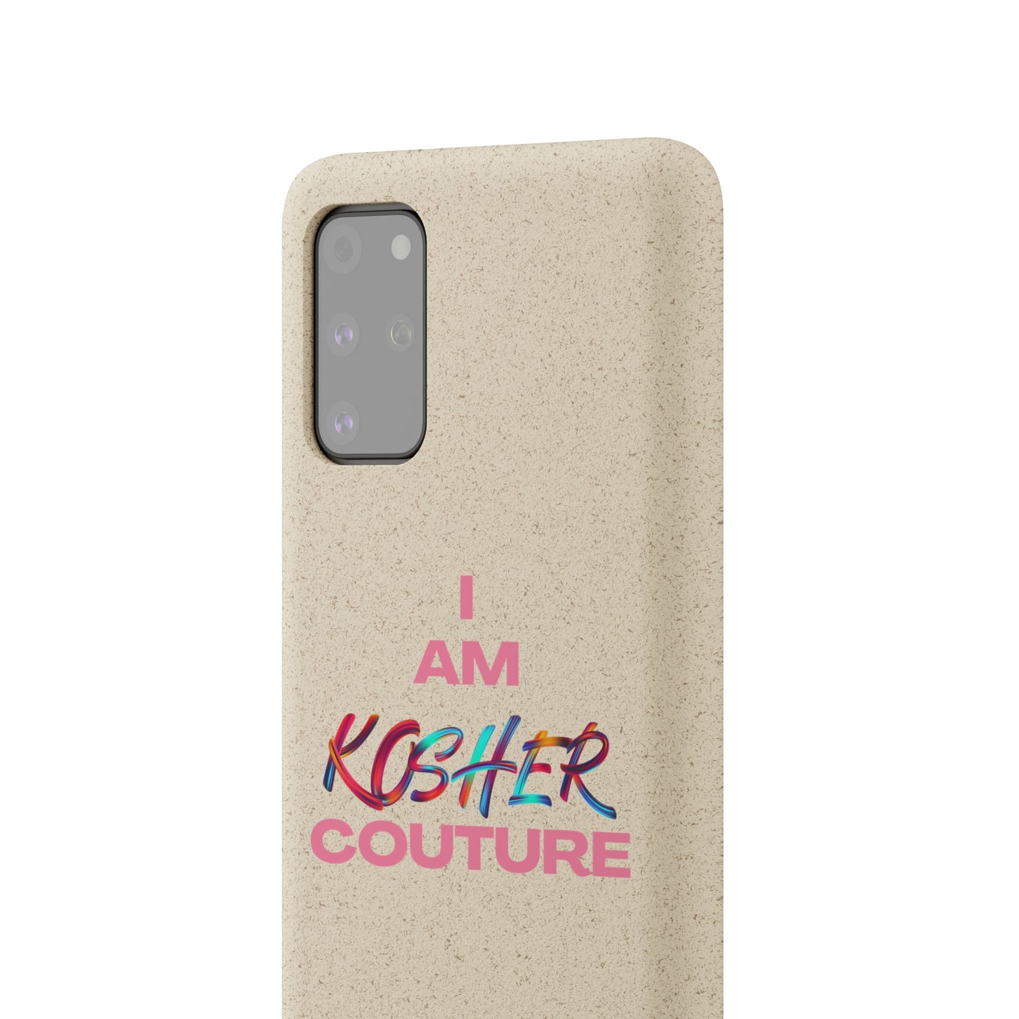 "I Am Kosher Couture" Biodegradable Phone Case