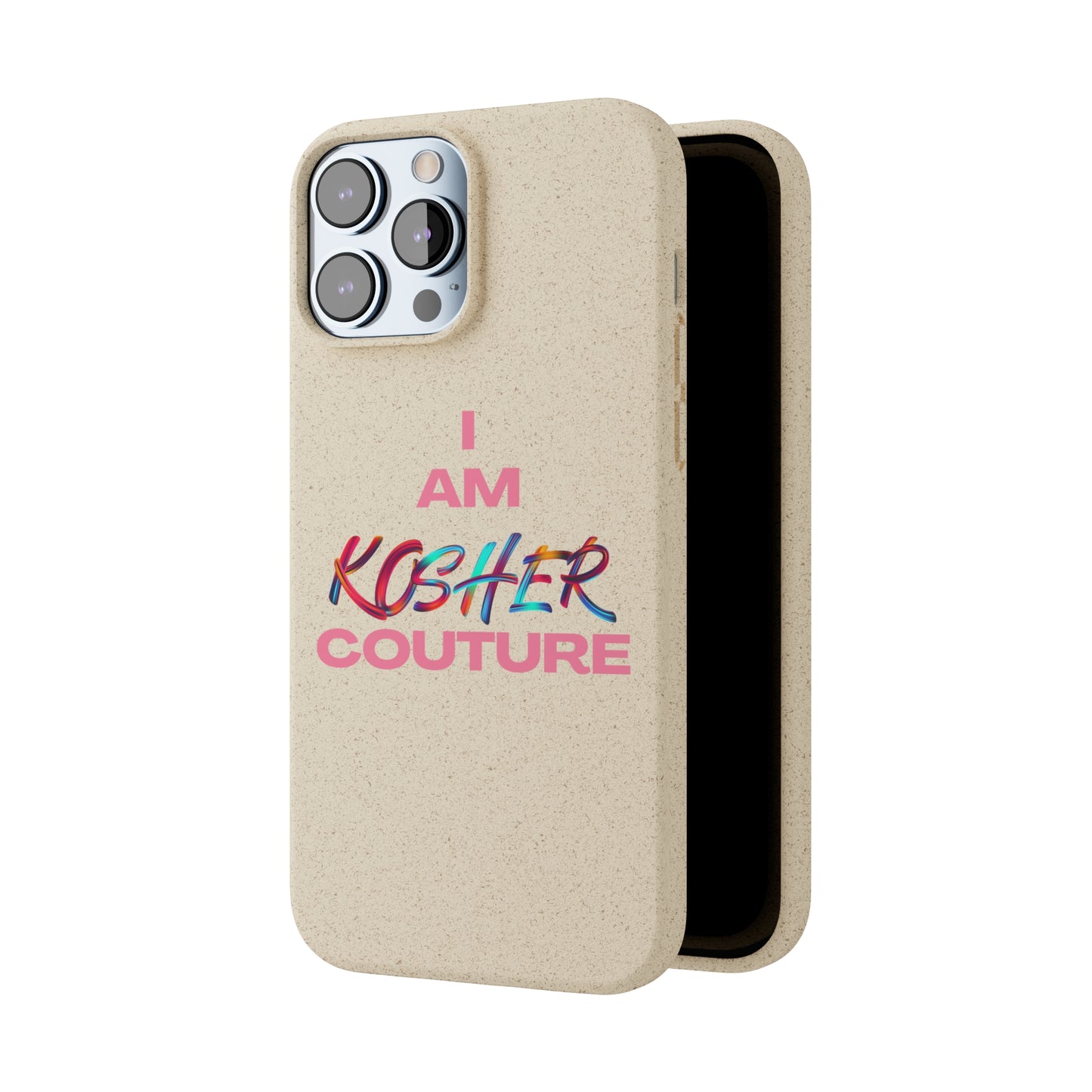 "I Am Kosher Couture" Biodegradable Phone Case