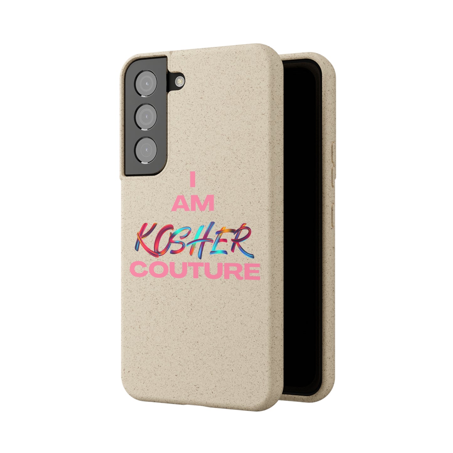 "I Am Kosher Couture" Biodegradable Phone Case