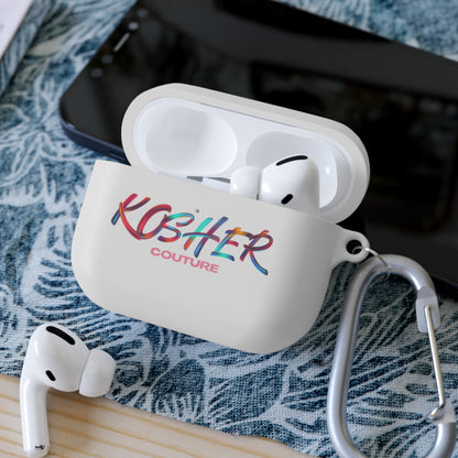 Kosher Couture AirPods® Armor - Stylish & Durable Case with Carabiner